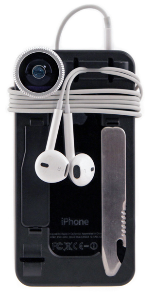 iPhone 4/4S Case Multi-tool USB Drive Lenses