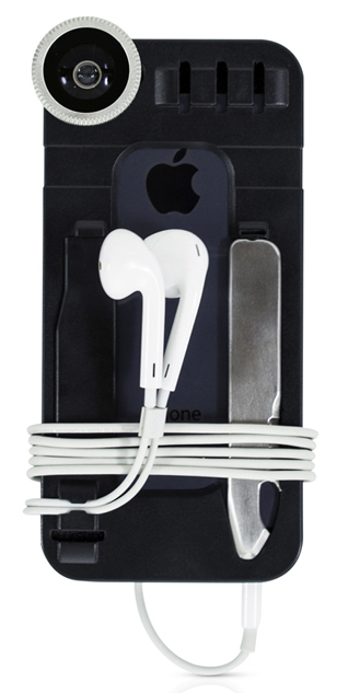 iPhone 5/5S Case Multi-tool USB Drive Lenses